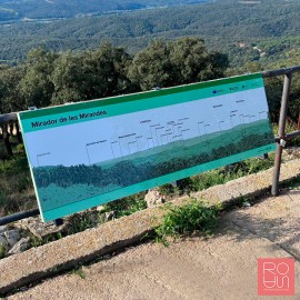 Faristol per collar a barana per Espais Naturals Protegits